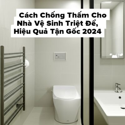 Cách Chống Thấm Cho Nhà Vệ Sinh Triệt Để, Hiệu Quả Tận Gốc 2024