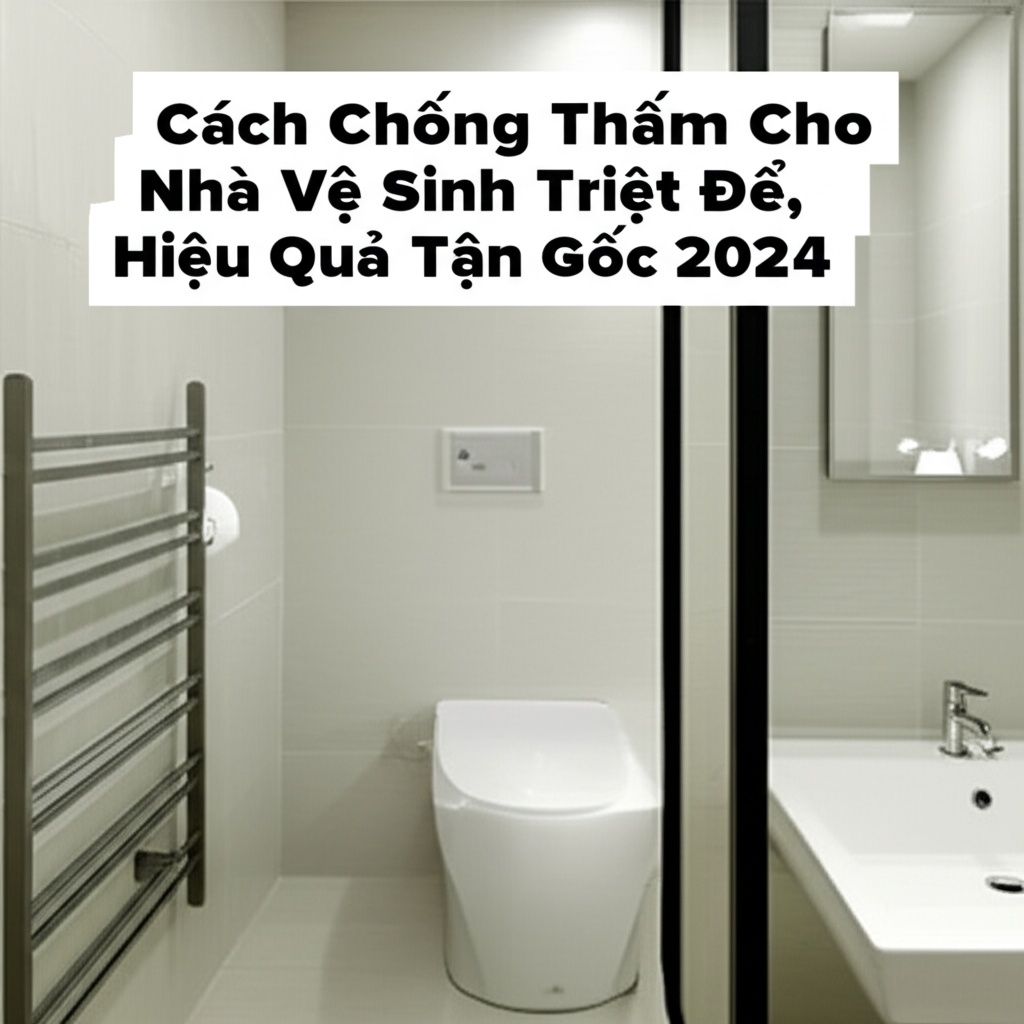 Hình minh họa cho bài viết: Cách Chống Thấm Cho Nhà Vệ Sinh Triệt Để, Hiệu Quả Tận Gốc 2024