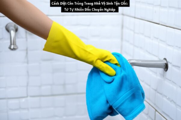 Cách Diệt Côn Trùng Trong Nhà Vệ Sinh Tận Gốc: Từ Tự Nhiên Đến Chuyên Nghiệp