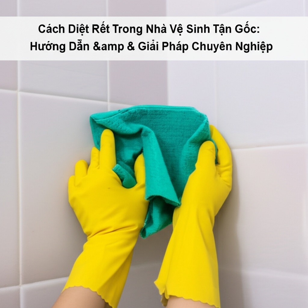 Hình minh họa cho bài viết: Cách Diệt Rết Trong Nhà Vệ Sinh Tận Gốc: Hướng Dẫn & Giải Pháp Chuyên Nghiệp