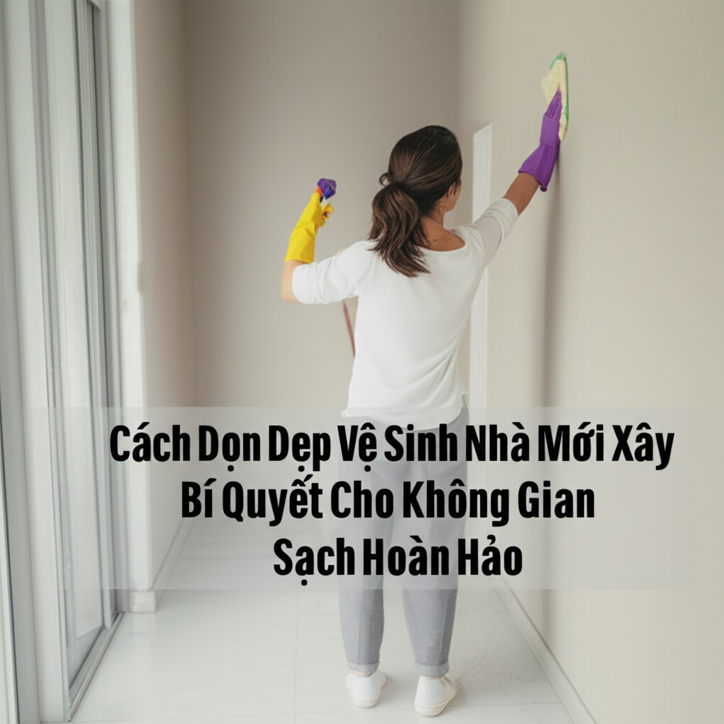 Hình minh họa cho bài viết: Cách Dọn Dẹp Vệ Sinh Nhà Mới Xây Từ A-Z: Bí Quyết Cho Không Gian Sạch Hoàn Hảo