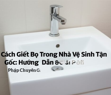 Cách Giết Bọ Trong Nhà Vệ Sinh Tận Gốc: Hướng Dẫn & Giải Pháp Chuyên Gia