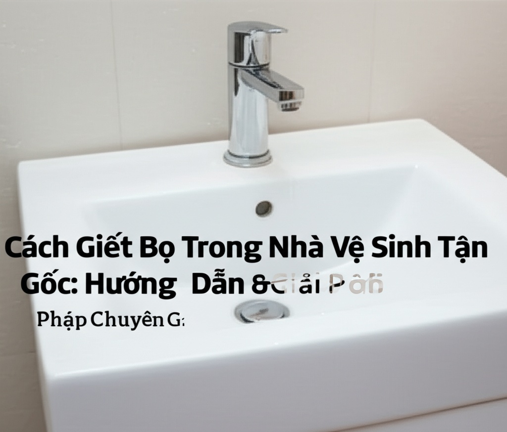 Hình minh họa cho bài viết: Cách Giết Bọ Trong Nhà Vệ Sinh Tận Gốc: Hướng Dẫn & Giải Pháp Chuyên Gia