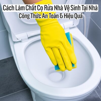 Cách Làm Chất Cọ Rửa Nhà Vệ Sinh Tại Nhà: Công Thức An Toàn & Hiệu Quả