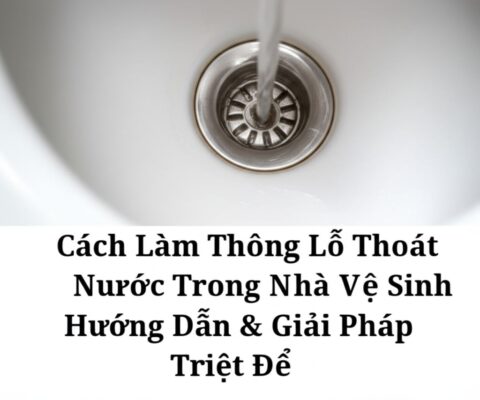 Cách Làm Thông Lỗ Thoát Nước Trong Nhà Vệ Sinh: Hướng Dẫn & Giải Pháp Triệt Để