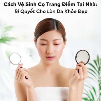 Cách Vệ Sinh Cọ Trang Điểm Tại Nhà: Bí Quyết Cho Làn Da Khỏe Đẹp
