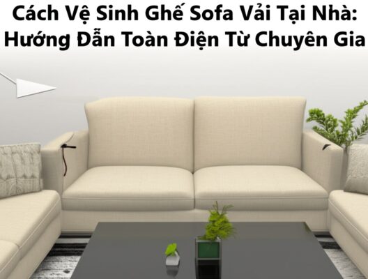 Cách Vệ Sinh Ghế Sofa Vải Tại Nhà: Hướng Dẫn Toàn Diện Từ Chuyên Gia