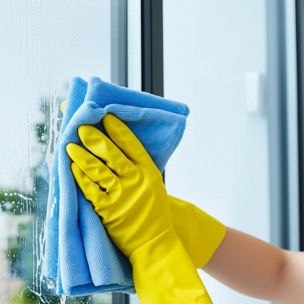 Hình minh họa cho bài viết: Cách Vệ Sinh Kính Tại Nhà Sạch Bóng Loáng, Không Tì Vết Như Chuyên Gia