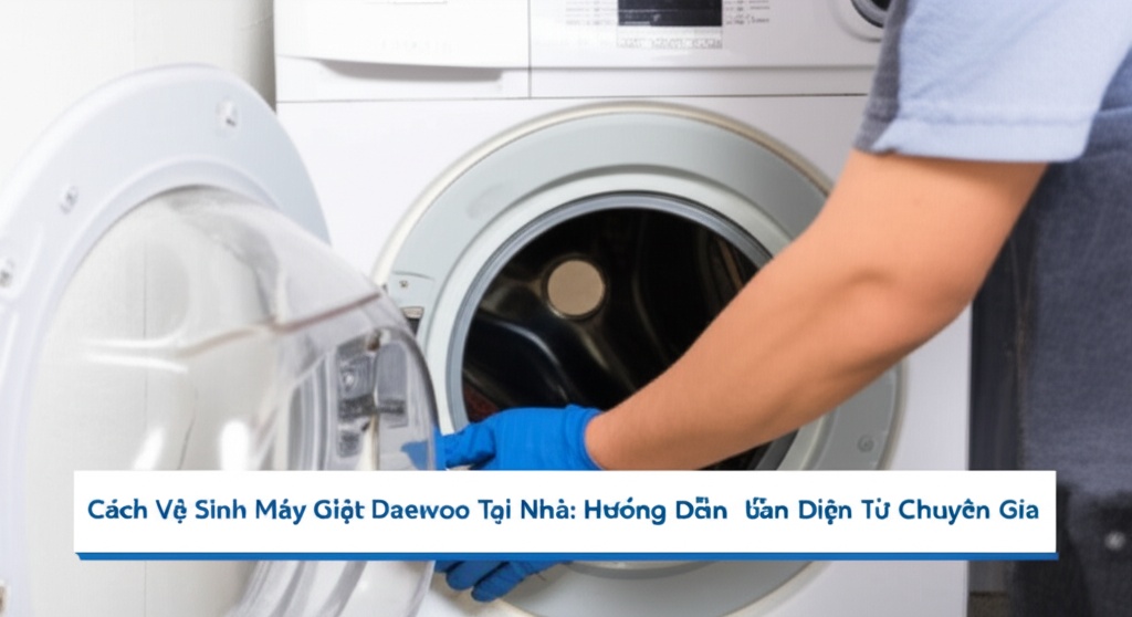 Hình minh họa cho bài viết: Cách Vệ Sinh Máy Giặt Daewoo Tại Nhà: Hướng Dẫn Toàn Diện Từ Chuyên Gia