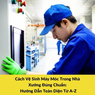 Cách Vệ Sinh Máy Móc Trong Nhà Xưởng Đúng Chuẩn: Hướng Dẫn Toàn Diện Từ A-Z