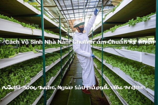 Cách Vệ Sinh Nhà Nấm Chuẩn Kỹ Thuật: Tối Ưu Năng Suất, Ngừa Sâu Bệnh