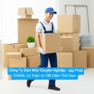 Công Ty Dọn Nhà Chuyên Nghiệp: Giải Pháp Chuyển Nhà An Toàn và Tiết Kiệm Thời Gian