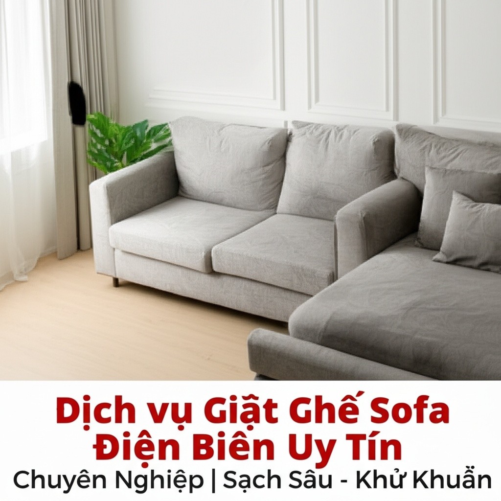 Hình minh họa cho bài viết: Dịch vụ Giặt Ghế Sofa Điện Biên Uy Tín, Chuyên Nghiệp | Sạch Sâu - Khử Khuẩn