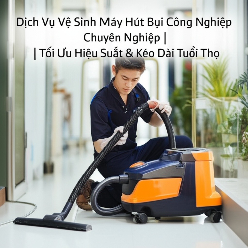 Hình minh họa cho bài viết: Dịch Vụ Vệ Sinh Máy Hút Bụi Công Nghiệp Chuyên Nghiệp | Tối Ưu Hiệu Suất & Kéo Dài Tuổi Thọ
