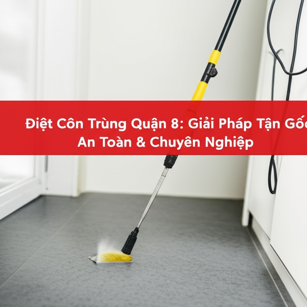 Hình minh họa cho bài viết: Diệt Côn Trùng Quận 8: Giải Pháp Tận Gốc, An Toàn & Chuyên Nghiệp
