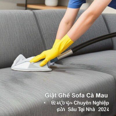 Giặt Ghế Sofa Cà Mau: Dịch Vụ Chuyên Nghiệp, Sạch Sâu Tại Nhà 2024