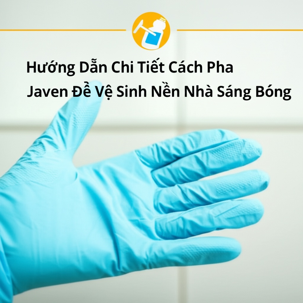 Hình minh họa cho bài viết: Hướng Dẫn Chi Tiết Cách Pha Javen Để Vệ Sinh Nền Nhà Sáng Bóng, An Toàn