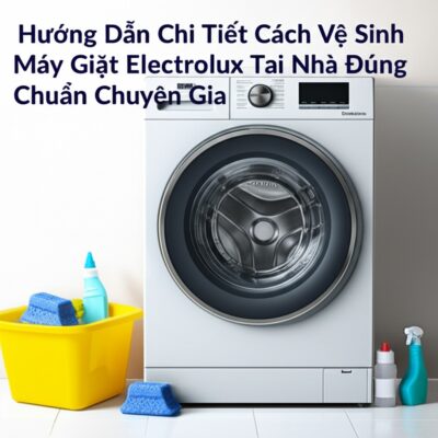 Hướng Dẫn Chi Tiết Cách Vệ Sinh Máy Giặt Electrolux Tại Nhà Đúng Chuẩn Chuyên Gia