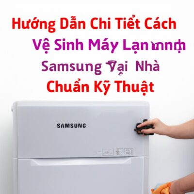 Hướng Dẫn Chi Tiết Cách Vệ Sinh Máy Lạnh Samsung Tại Nhà Đúng Chuẩn Kỹ Thuật