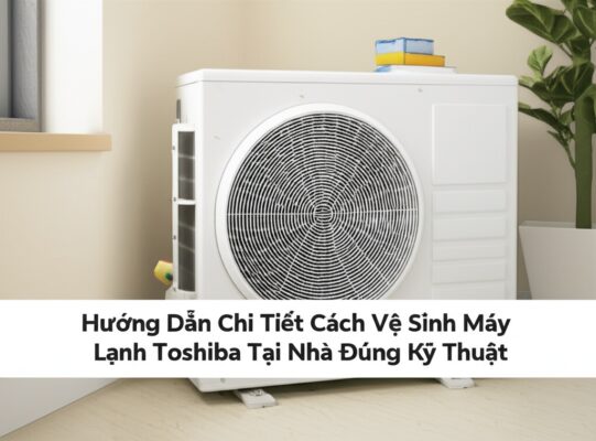 Hướng Dẫn Chi Tiết Cách Vệ Sinh Máy Lạnh Toshiba Tại Nhà Đúng Kỹ Thuật