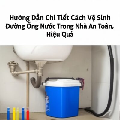 Hướng Dẫn Chi Tiết Cách Vệ Sinh Đường Ống Nước Trong Nhà An Toàn, Hiệu Quả