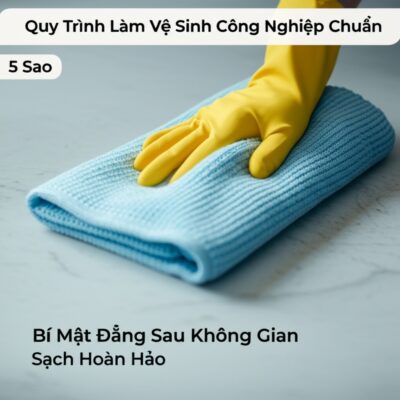 Quy Trình Làm Vệ Sinh Công Nghiệp Chuẩn 5 Sao: Bí Mật Đằng Sau Không Gian Sạch Hoàn Hảo